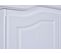 Armoire 3 portes AUTHENTIC en pin massif blanc vernis