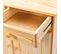 Buffet 2 tiroirs 2 portes PAMINA en Bois Massif Naturel