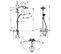 Colonne De Douche Thermostatique Hansgrohe Raindance S 240 Chromé