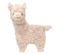 Peluche Lama 40 Cm - Blanc Cassé - Pour Chien