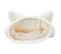 Abri Douillet Nelli 34 X 23 X 55 Cm Blanc Et Taupe Pour Chat