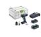 Perceuse-visseuse 18v T18+3hpc 4,0 I-plus + 2 Batteries 4ah + Chargeur + Systainer Sys3 - Festool -