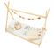 Lit Enfant Tipi Elin, 90 X 190 Cm En Pin Massif Vernis Naturel