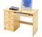 Bureau Enfant Malte, 4 Tiroirs, Vernis Naturel