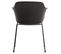 Lot De 4 Chaises De Jardin Foro En Plastique Noir