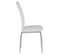 Lot De 4 Chaises Apollo, En Synthétique Blanc