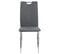 Lot De 4 Chaises Apollo, En Tissu Gris