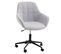 Fauteuil De Bureau Yankee, En Tissu Gris