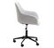 Fauteuil De Bureau Yankee, En Tissu Gris