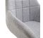 Fauteuil De Bureau Yankee, En Tissu Gris