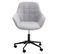 Fauteuil De Bureau Yankee, En Tissu Gris