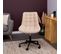 Chaise De Bureau Talia, En Tissu Beige