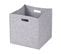 Lot De 2 Boîtes De Rangement Felt, En Feutrine Gris