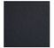 Lit Futon Simple Nizza, 90 X 190 Cm, Avec Sommier, Revêtement En Tissu Noir