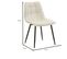 Lot De 2 Chaises Malaga En Tissu Coloris Blanc