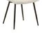 Lot De 2 Chaises Malaga En Tissu Coloris Blanc