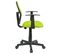 Chaise De Bureau Pour Enfant Studio Pivotant Et Ergonomique Avec Accoudoirs Hauteur Réglable, Vert