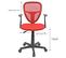 Chaise De Bureau Pour Enfant Studio Avec Accoudoirs Hauteur Réglable, Rouge