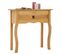 Table Console En Pin Salsa Style Mexicain, Avec 1 Tiroir