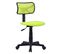 Chaise De Bureau Pour Enfant Milan Pivotant Et Ergonomique Hauteur Réglable, Vert