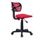 Chaise De Bureau Pour Enfant Milan Pivotant Et Ergonomique Hauteur Réglable, Rouge