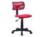 Chaise De Bureau Pour Enfant Milan Pivotant Et Ergonomique Hauteur Réglable, Rouge