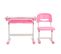 Ensemble Bureau Et Chaise Pour Enfant Tutto De Coloris Blanc Et Rose