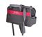 Sac De Transport Axion Pour Chien - 44x20x27cm - Noir Et Rouge