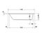 Baignoire Droite 170x75 Duravit D-code