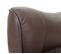 Robas Lund Fauteuil Relax Montreal Cuir Charge 130kg Marron Nature