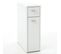 Colonne 2 Tiroirs Design "fredon" 61cm Blanc