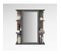 Meuble Haut et Miroir Design "terran" 71cm Naturel