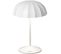 Lampe De Table LED 24 Cm Ombrellino Blanc