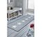 Paillasson 60x180 Stars Gris