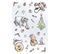 Stickers Muraux Disney Winnie L'ourson Noël -winnie Pooh Christmas-