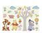 14 Stickers Winnie L'ourson Disney