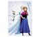 Stickers Géant Trio La Reine Des Neiges Disney Elsa, Anna Et Olaf Qui Sourient 50 X 70 Cm