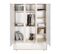 Armoire Bébé 3 Portes Capri Blanche 135x53x192cm