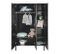 Armoire 3 Portes Melody Noir