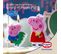 Lot De 2 Bougies En Cire Personnages Pour Les Anniversaires Des Enfants Peppa Pig