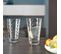 Lot De 6 Verres 300ml Transparent