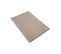 Tapis Shaggy 60x110 Rectangle Tissé Beige Motif Uni Sg Loca