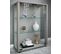 Vitrine Sintalo 3 Couleurargent