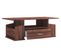 Table Basse Junata Marron En MDF 110x52x44 Cm