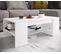 Table Basse Tunas 1 Blanc En MDF 100x50x35 Cm