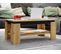 Table Basse Rolas 3 Chêne En MDF 90x53x41 Cm