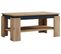 Table Basse Rolas 3 Chêne En MDF 90x53x41 Cm