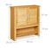 Armoire Salle De Bain Lamell Bambou