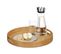 Plateau De Service Rond En Bambou 38.5x38.5x5