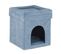 Tabouret Refuge Chat Gris